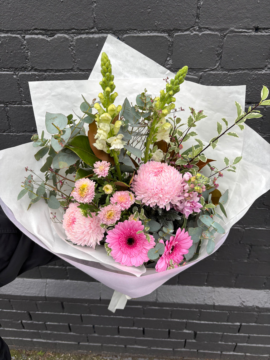 Pastel pink small bouquet ￼